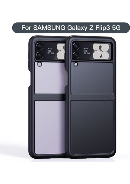 Samsung Galaxy Z Flip3 Için Tpu + Pc Telefon Kılıfı 5g Şeffaf Siyah (Yurt Dışından) fiyatları