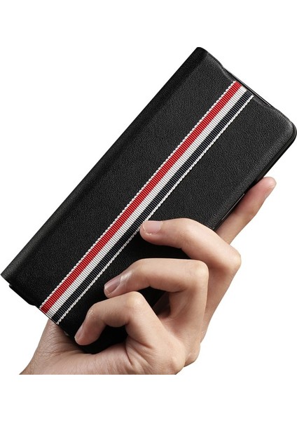 Samsung Galaxy Z Fold3 Için 5g Deri Kılıf Kahverengi (Yurt Dışından) modelleri