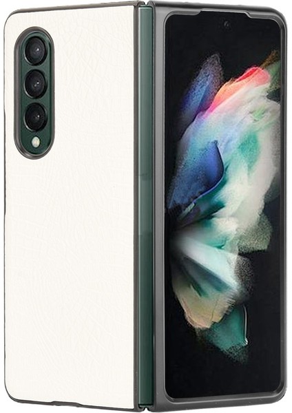 Samsung Galaxy Z Fold3 5g Beyaz Için Pc + Pu Kılıf (Yurt Dışından) fırsatları