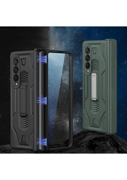 Samsung Galaxy Z Fold3 5g Sis Altın Için Gkk Manyetik Zırh Flip Kutusu (Yurt Dışından) fiyatları