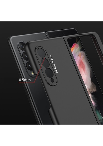 Samsung Galaxy Z Fold3 5g Gri Için Gkk Ultra Yetenekli Pc Flip Case (Yurt Dışından) fiyatları