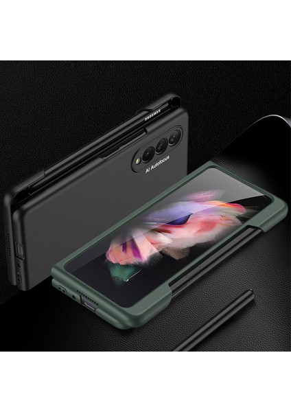 Samsung Galaxy Z Fold3 5g Gümüş Için Gkk Ultra Yetenekli Pc Flip Case (Yurt Dışından) fırsatları