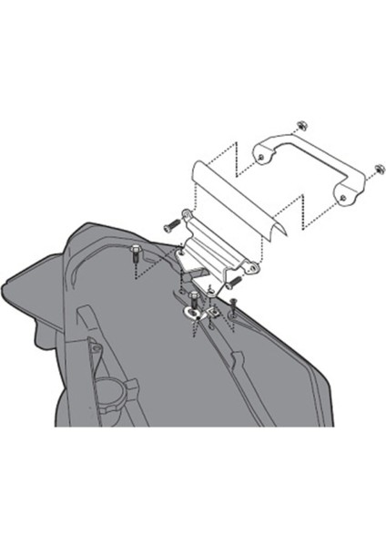 Gıvı 267KIT Honda Vfr 1200 F (10-16) Yan Çanta Taşıyıcı Bağlantı Kiti
