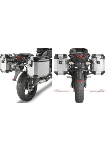 Gıvı PL4103CAM Kawasakı Versys 650 (10-14) Yan Çanta Taşıyıcı