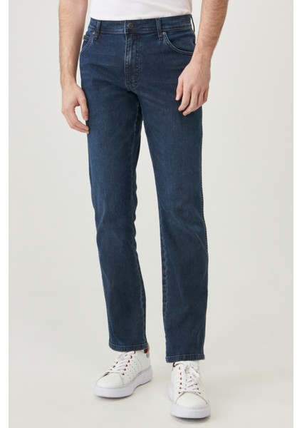 Texas Slim Fit Dar Kesim Normal Bel Esnek Jean Kot Pantolon