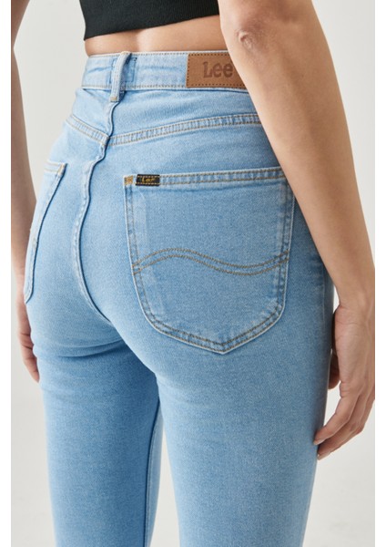 Ivy Super Skinny Fit Dar Kesim Çok Yüksek Bel Esnek Jean Kot Pantolon