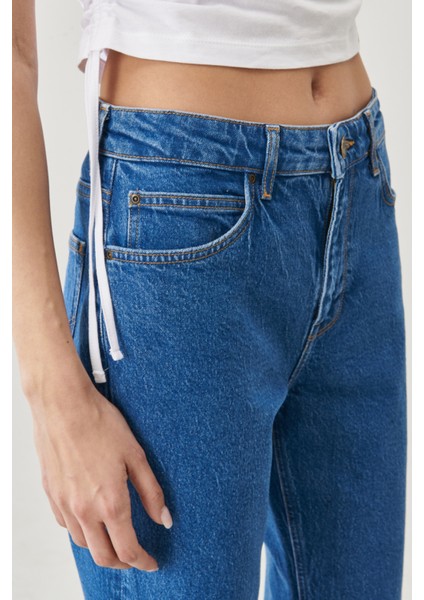 Carol Regular Straight Fit Yüksek Bel Esnek Jean Kot Pantolon modelleri