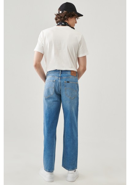 Loose Straight Fit Denim Jean Kot Pantolon indirimleri