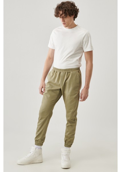 Lee Jogger Erkek Yeşil Pantolon