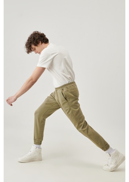 Lee Jogger Erkek Yeşil Pantolon