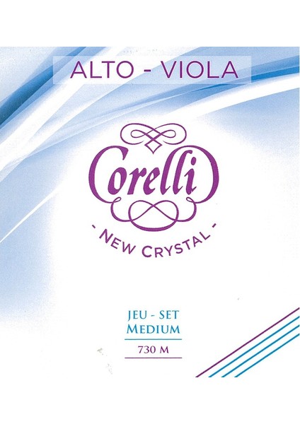 Corelli Crystal 730M Takım Viyola Teli (Medium Tension)