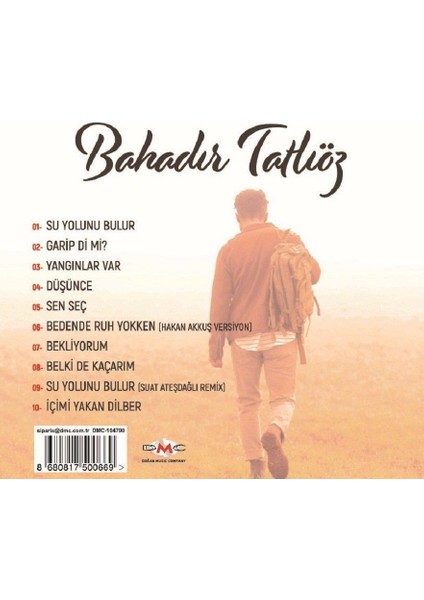 Bahadır Tatlıöz - Su Yolunu Bulur Pop Albümü (Cd)