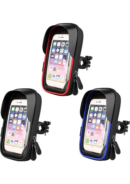 Mountain Bike Card Tutucu Gidonlar Mavi (Yurt Dışından)