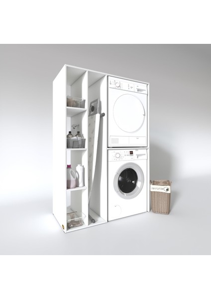 Kenzlife çamaşır-kurutma makinesi dolabı alyusha byz 180*120*60 banyo kapaksız arkalıksız indirimleri