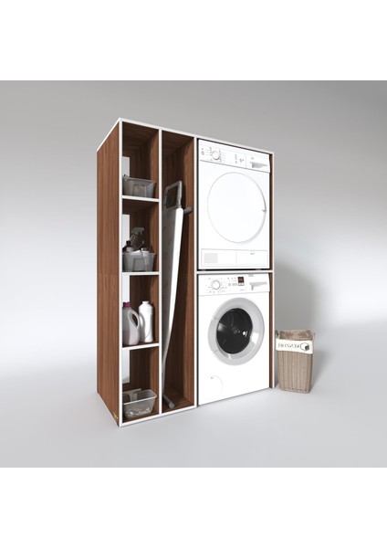 Kenzlife çamaşır-kurutma makinesi dolabı alyusha cvz 180*120*60 banyo kapaksız arkalıksız indirimleri