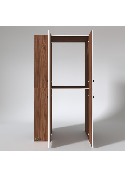 Kenzlife çamaşır-kurutma makinesi dolabı kapaklı foka cvz 180*090*60 banyo arkalıksız