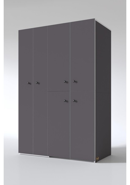 Kenzlife çamaşır-kurutma makinesi dolabı kapaklı yaromira gri 180*120*60 banyo arkalıksız fırsatları
