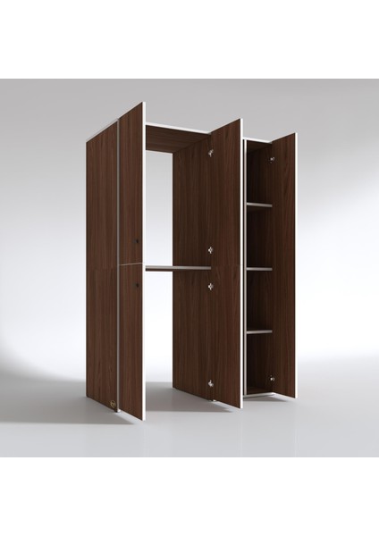 Kenzlife çamaşır-kurutma makinesi dolabı kapaklı yaromira cvz 180*120*60 banyo arkalıksız