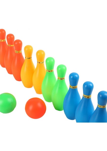 Komik Mini Bowling Açık Çocuk Oyunları Bowling Seti Etkileşim Boş Zaman Eğitimi Oyuncakları (Yurt Dışından)