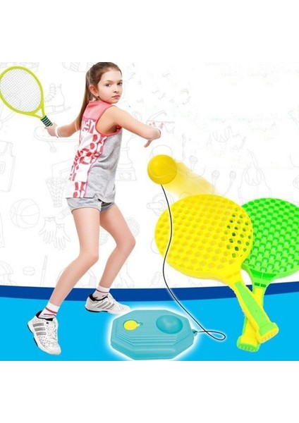 Tenis Uygulama Cihazı Tek Tenis Eğitim Cihazı Çocuk Oyuncakları (Yurt Dışından)