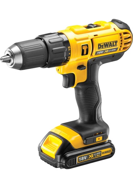 DCD776S2-TR 18V/1.5AH Li-Ion Çift Akülü Profesyonel Darbeli Matkap