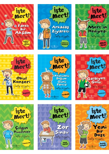 Işte Mert! Kazanımlar Serisi 9 Kitaplık Set - Sally Rippin