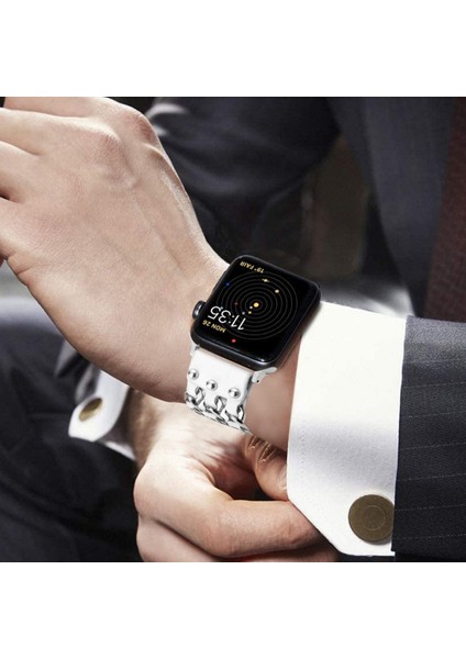 Apple Watch 7 45MM / 6 & Se & 5 & 4 44MM / 3 & 2 & 1 42MM Beyaz (Yurt Dışından) fırsatları