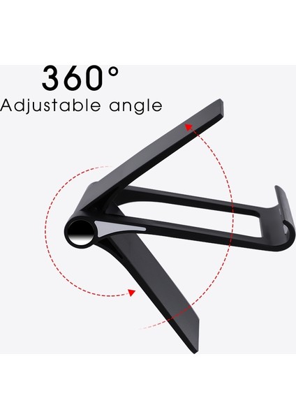 Evrensel 360 Derek Dönen Mat Doku Cep Telefonu - Tablet Stand Masaüstü Stand Pembe (Yurt Dışından) modelleri