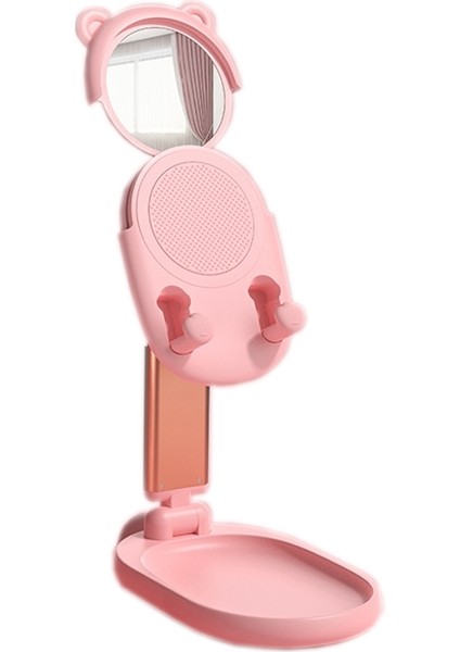 Telefon Tutucu Güzellik Ayna Pembe (Yurt Dışından)