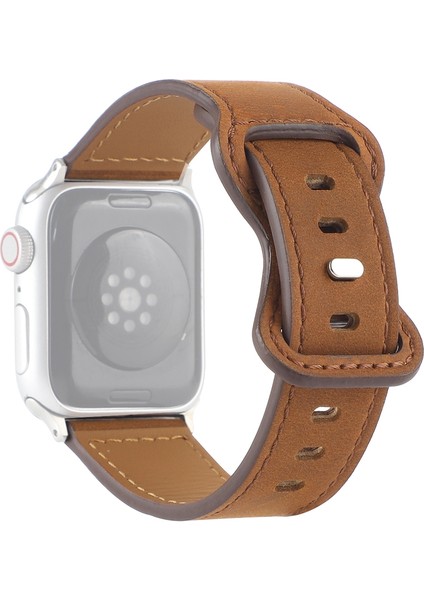 Apple Watch 7 41MM / 6 & Se & 5 & 4 40MM / 3 & 2 ve 1 38MM Kahverengi (Yurt Dışından)