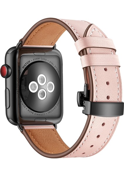 Apple Watch S 40MM / 38MM Pembe Için Yedek Saat Bantları (Yurt Dışından)