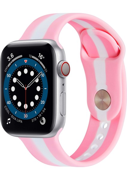 Apple Watch S 7 45MM / 6 & Se & 5 & 4 44MM / 3 & 2 & 1 42MM Pembe (Yurt Dışından)