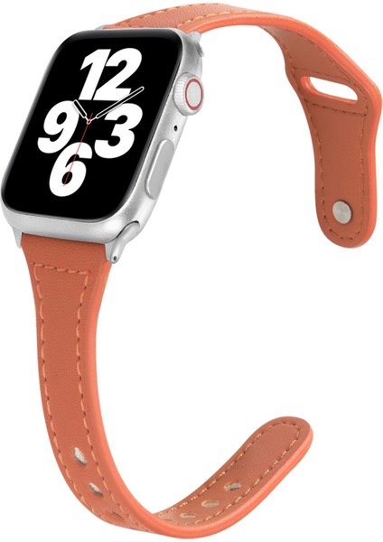 Apple Watch S 7 41MM / 6 & Se & Se & 4 40MM / 3 & 2 & 1 38MM Azk Kahverengi (Yurt Dışından)