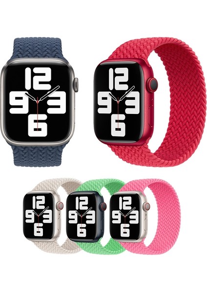 Apple Watch 7 45MM / 6 & Se & 44MM Koyu Mavi Için 135MM Kayış (Yurt Dışından) modelleri