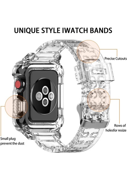 Apple Watch 6 & Se & 5 & 4 44MM Şeffaf Yeşil (Yurt Dışından) fırsatları