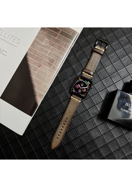 Apple Watch 7 45MM / 6 & Se & 5 & 4 44MM / 3 & 2 & 1 42MM Gri (Yurt Dışından)