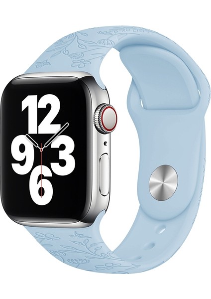 Apple Watch 7 45MM / 6 & Se & 5 & 4 44MM / 3 & 2 & 1 42MM Gökyüzü Mavisi (Yurt Dışından) fırsatları