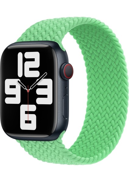 Apple Watch 7 45MM / 6 & Se & 5 & 4 44MM Yeşil Için 135MM Kayış (Yurt Dışından)