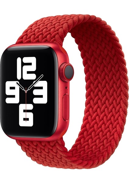 Apple Watch S 6 & Se 44MM Için Izleme Bandı, Boyut: M 155MM Kırmızı (Yurt Dışından)