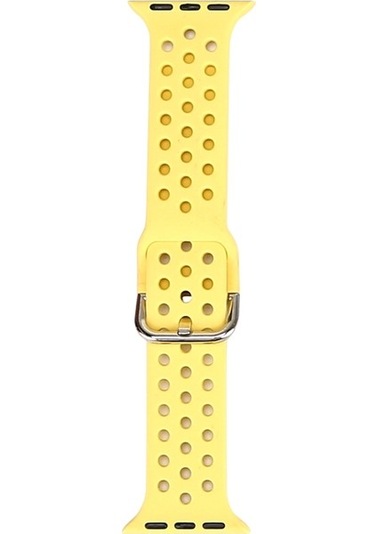 Apple Watch S 7 45MM / 6 & Se & 5 & 4 44MM / 3 & 2 & 1 42MM Sarı (Yurt Dışından)