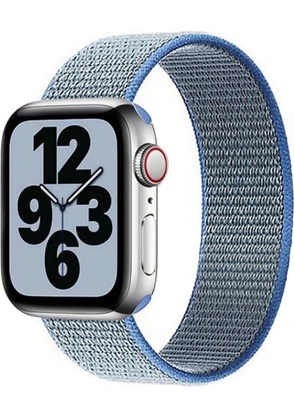 Naylon Yedek Kayış, Boyut: Xs 44MM / 42MM Göl Mavisi (Yurt Dışından)