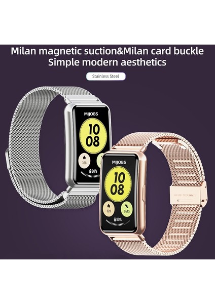 Huawei Watch Fit Gold Için Paslanmaz Ste Watch Band (Yurt Dışından) modelleri