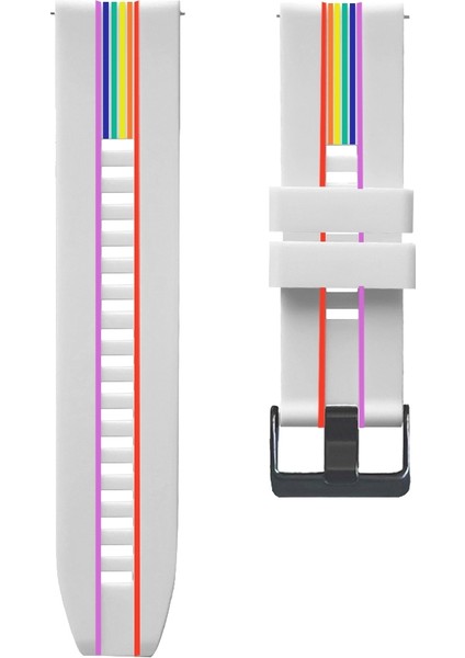 Honor Sihir Saati Için Silikon Saat Bandı 2 46MM Beyaz (Yurt Dışından)