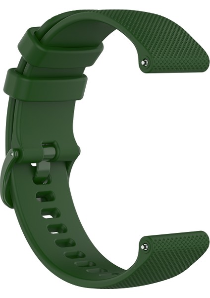 22MM Damalı Silikon Kayış Onur Için Gs 3 Amy Green (Yurt Dışından)
