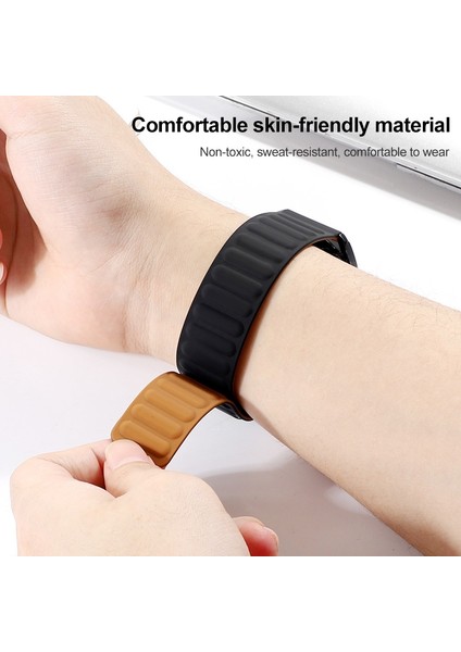 22MM Silikon Manyetik Kayış Onur Için Sihirli Indigo Izle (Yurt Dışından) fiyatları