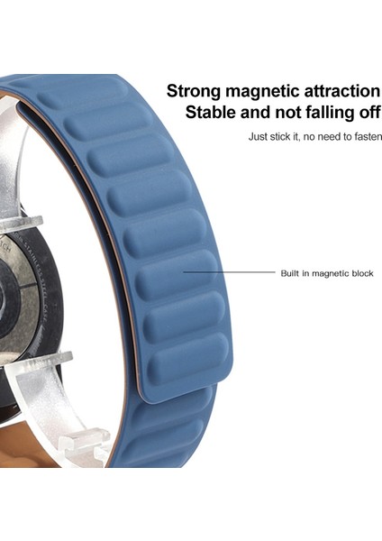 22MM Silikon Manyetik Kayış Onur Için Sihirli Indigo Izle (Yurt Dışından) fırsatları