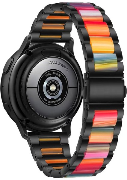 Metal Üç Boncuk + Huawei Için Reçine Kayışı Gt 3 42MM / Izle Gt 2 42MM Siyah Renk (Yurt Dışından) fırsatları