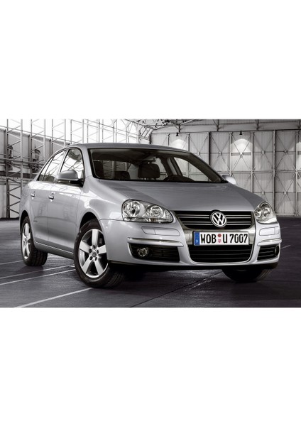 Vw Volkswagen Jetta 2006-2011 Ön Tampon Sağ Izgarası Sis Farı Çerçevesi Krom Çıtalı 1K0853666E