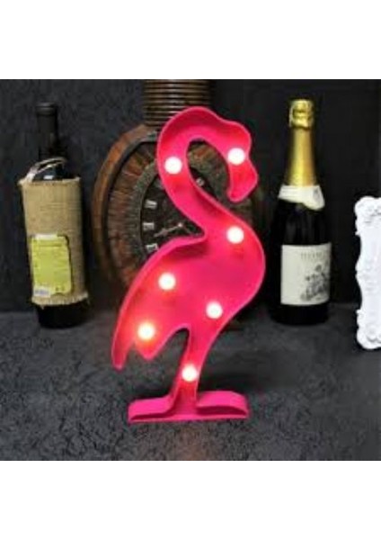 Flamingo Tasarımlı LED Lamba