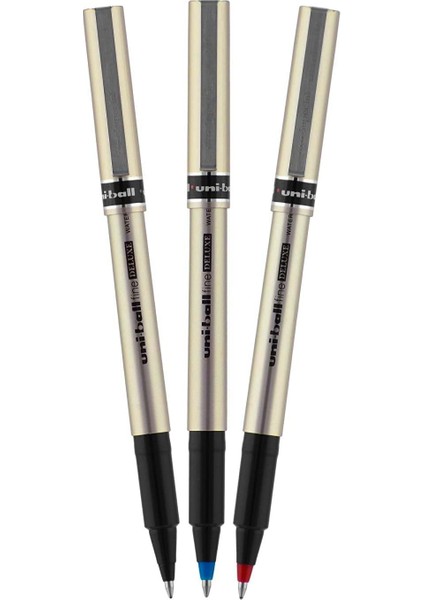 Deluxe Fine 0.7 mm Roller Kalem UB-177 3 Renk Set